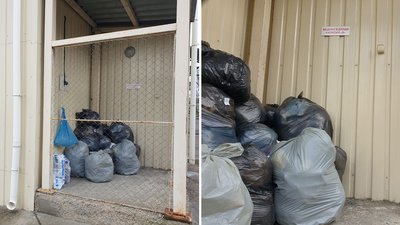 майданчик лікарні для збору медвідходів майданчик лікарні для збору медвідходів