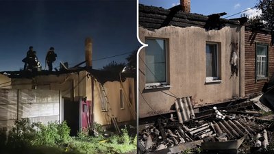 Атака на Чернігів: очевидці розповіли про нічну атаку РФ по приватному будинку 2 червня