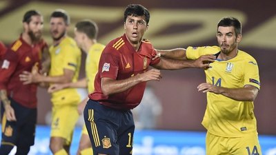 Закарпатський футболіст Ігор Харатін дебютував за збірну України у матчі проти Іспанії