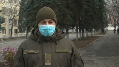 У Запоріжжі 71 призовник Національної гвардії склав присягу У Запоріжжі 71 призовник Національної гвардії склав присягу