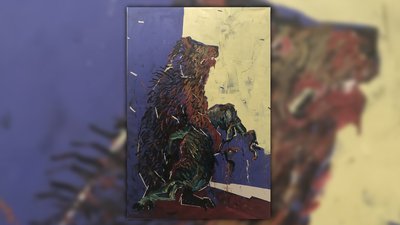 Євгеній Мерман. "Ursus horribilis", 2017. З виставки в галереї "Цех" Євгеній Мерман. "Ursus horribilis", 2017. З виставки в галереї "Цех"