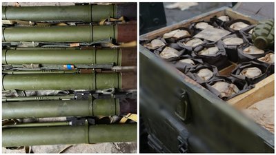 З початку року на Донеччині вилучили майже пів тисячі гранат та понад 10 тис. набоїв