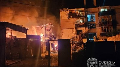 Наслідки російського удару по Чугуєву