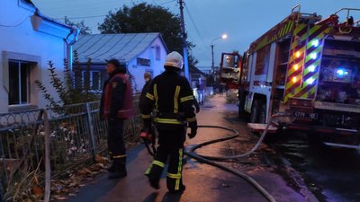 У Тернополі горів приватний будинок