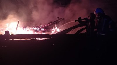 Пожежа житлового будинку в селі Станківці Калуського району Пожежа житлового будинку в селі Станківці Калуського району