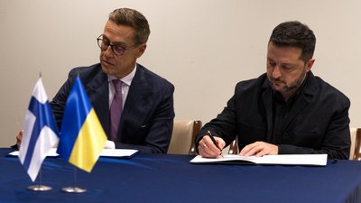 Александр Стубб та Володимир Зеленський