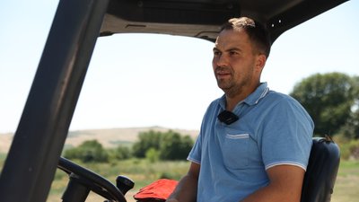 Працівник "Лавандова мрія" Олександр Бузей