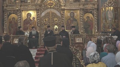 Монахи з Афону вперше у Вінниці провели божественну літургію