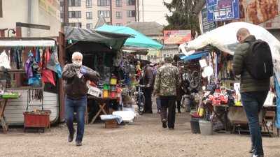 У Франківську протестують підприємці непродовольчих ринків