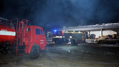 У Дніпрі горів склад