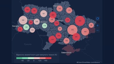 У яких регіонах найбільше госпіталізованих з COVID-19. Дані РНБО