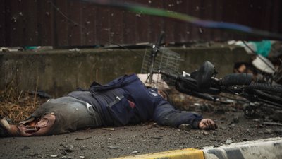 "А білі пов'язки треба ще вдягати?" — Ірпінь та Буча після російських окупантів. Фоторепортаж "А білі пов'язки треба ще вдягати?" — Ірпінь та Буча після російських окупантів. Фоторепортаж