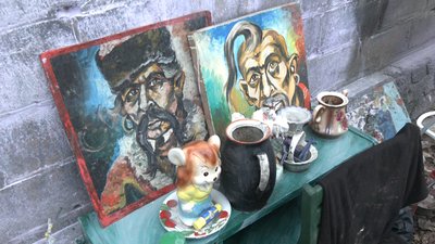 Художник Вугледар картини обстріли Новоукраїнка Донецька область Художник Вугледар картини обстріли Новоукраїнка Донецька область
