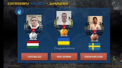 Житомирські паракаратисти виграли три золоті медалі на Чемпіонаті Європи з карате Житомирські паракаратисти виграли три золоті медалі на Чемпіонаті Європи з карате