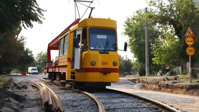  у Миколаєві триває оновлення колій