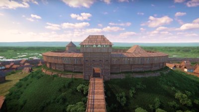 Древній Звенигород у 3D Древній Звенигород у 3D