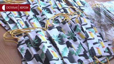 Захисні маски замість постільної білизни: новий профіль підприємства на Херсонщині