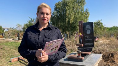 У Савинцях на Харківщині ексгумували тіло закатованого під час окупації підприємця У Савинцях на Харківщині ексгумували тіло закатованого під час окупації підприємця