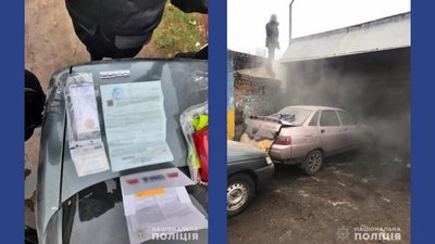 Хотів спалити вкрадене: черкаські поліцейські затримали викрадача авто Хотів спалити вкрадене: черкаські поліцейські затримали викрадача авто