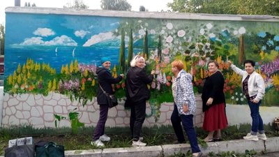 Заняття з живопису в університеті третього віку, жовтень 2023. Заняття з живопису в університеті третього віку, жовтень 2023.