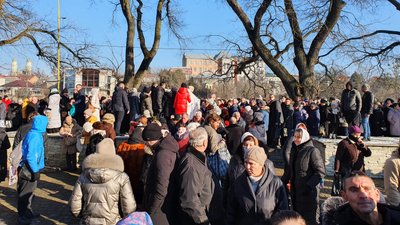 Як в Ужгороді відзначають Водохреще. Фоторепортаж Як в Ужгороді відзначають Водохреще. Фоторепортаж