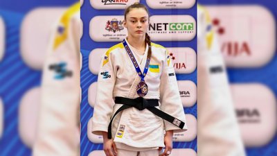 Кубок Європи з дзюдо: Єлизавета Шевченко з Чернігівщини здобула "бронзу" у Латвії