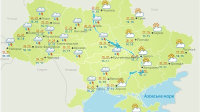 Вихідними у Полтаві буде сонячна погода