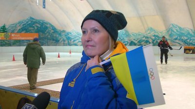 На запорізькій ковзанці відзначили старт зимових Олімпійських ігор На запорізькій ковзанці відзначили старт зимових Олімпійських ігор
