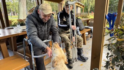 Каністерапія, екореабілітація, екотерапія для військових