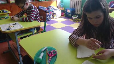 Учні житомирської спецшколи пошили більше 100 екологічних мішечків для покупок Учні житомирської спецшколи пошили більше 100 екологічних мішечків для покупок