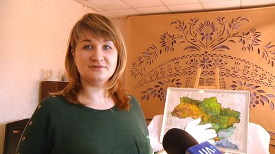 Проєкт «Art Map Ukraine» у Житомирі – вишита мапа України від майстринь з усієї країни