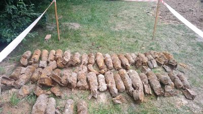 На Чернігівщині виявили та знищили 44 авіаційні бомби часів Другої світової війни