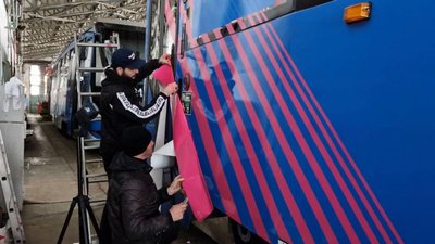 Капітальний ремонт. Миколаєвом курсує оновлений трамвай Капітальний ремонт. Миколаєвом курсує оновлений трамвай