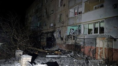Наслідки пожежі у Великому Бурлуку Наслідки пожежі у Великому Бурлуку