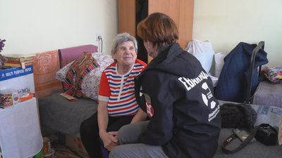 "Як чудо якесь". Тяжко хвора евакуйована з Бахмута одужала в Дніпрі "Як чудо якесь". Тяжко хвора евакуйована з Бахмута одужала в Дніпрі