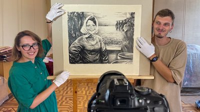 У Миколаєві оцифровують колекцію Очаківського музею мариністичного живопису У Миколаєві оцифровують колекцію Очаківського музею мариністичного живопису