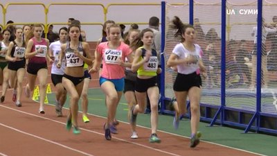 Юні легкоатлети змагаються на чемпіонаті у Сумах
