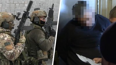 Харківського айтішника підозрюють у серійних псевдомінуваннях: відео затримання СБУ