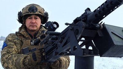 Воїн мобільної вогневої групи Олександр