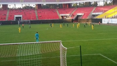 Команда "Альянс" з Сумщини поступилася харків’янам у матчі чемпіонату України з футболу