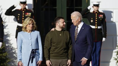 У Вашингтоні розпочались перемовини Зеленського із Байденом У Вашингтоні розпочались перемовини Зеленського із Байденом