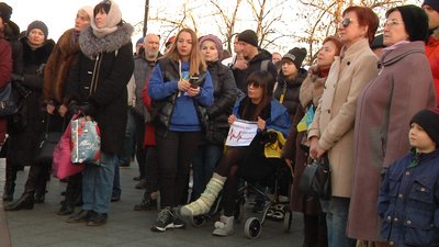 В Одесі пройшла акція «Червоні лінії Зеленського»
