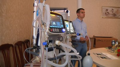 В лікарні Житомира завезли 4 апарати ШВЛ, закуплені за бюджетні гроші