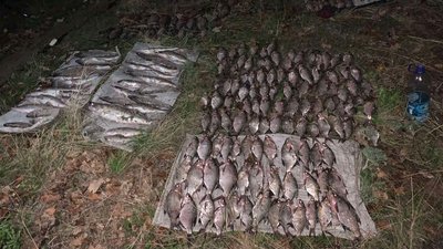 40 кілограмів риби та понад 30 тисяч збитків: на Черкащині спіймали браконьєрів