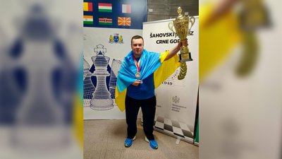 Олег Тука з Чернігівщини здобув "золото" на чемпіонаті світу з шахів