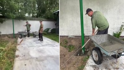 Новий вольєр із більшою площею будують у Києві для оленя Бориса з Рівненщини