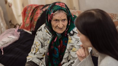 94-річна Олена Воліна з Сумщини 94-річна Олена Воліна з Сумщини
