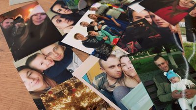 Світлини Надії із родиною