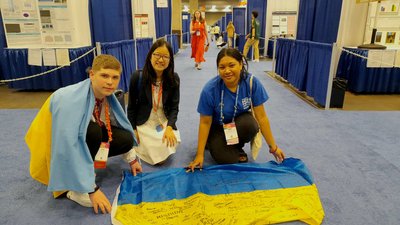 "Regeneron ISEF" у США: школяр із Житомира отримав спеціальний приз від спонсорів з Туреччини "Regeneron ISEF" у США: школяр із Житомира отримав спеціальний приз від спонсорів з Туреччини