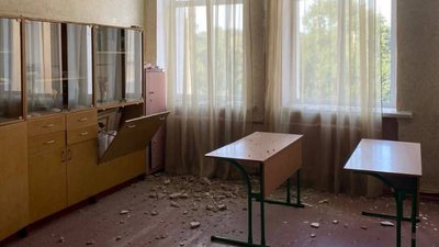 Армія РФ вночі 3 вересня обстріляла Новобаварський район Харкова: пошкоджена школа
